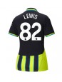 Manchester City Rico Lewis #82 Bortedrakt Dame 2024-25 Korte ermer